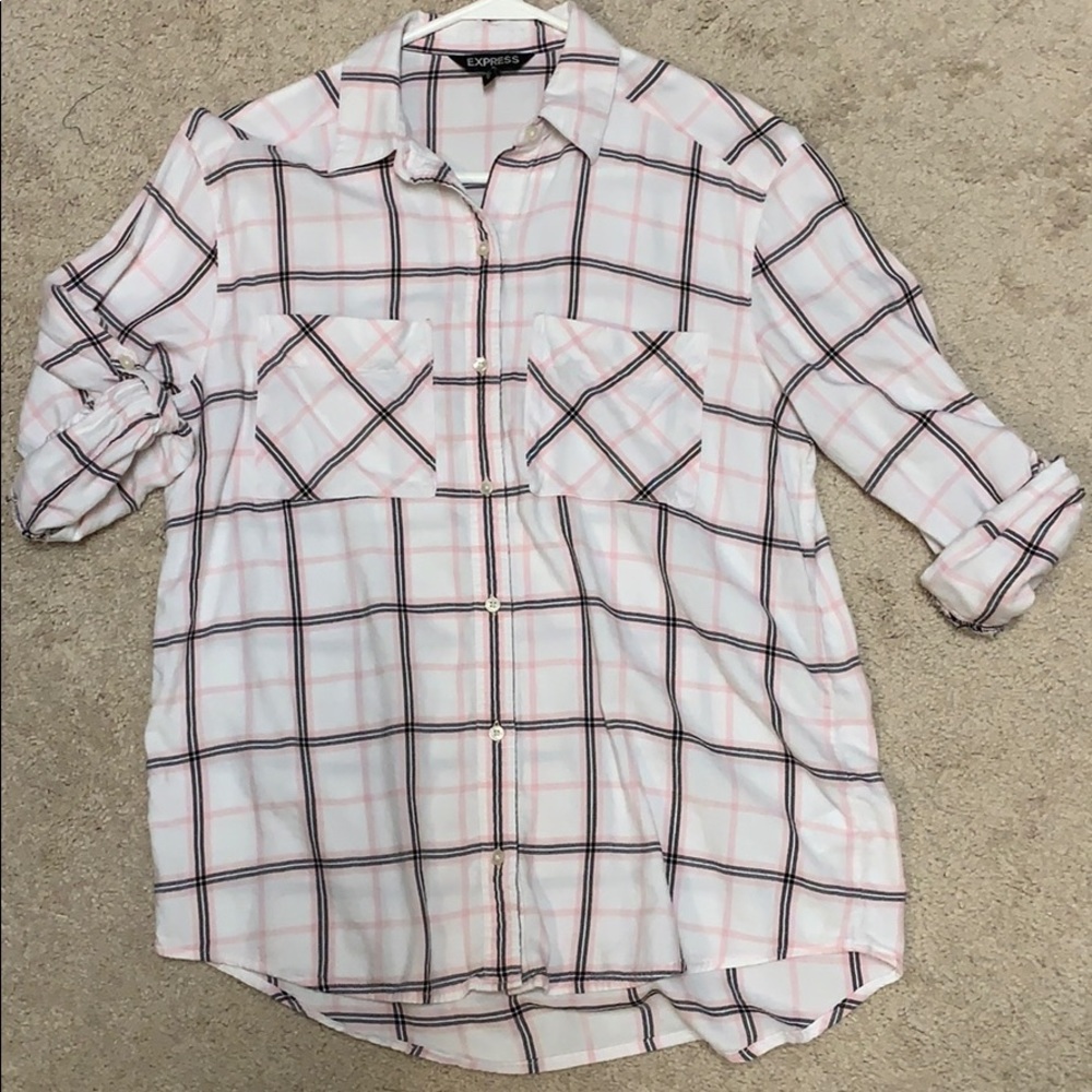 Express flannel XS
